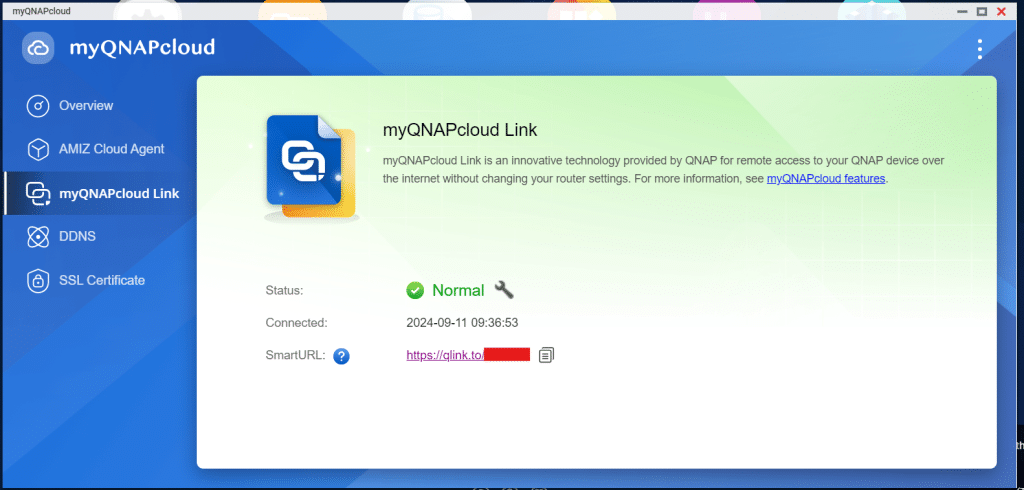 myQNAPcloud Link