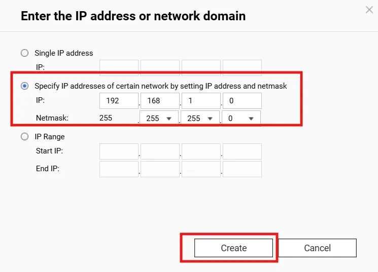 Allow Network