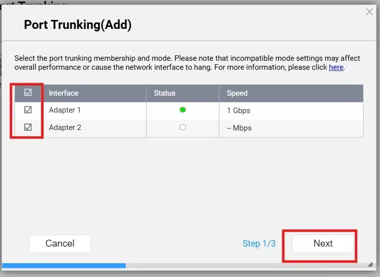 Link Aggregation Configurations